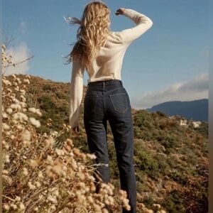 Doen Diana Jeans in Rinse Wash